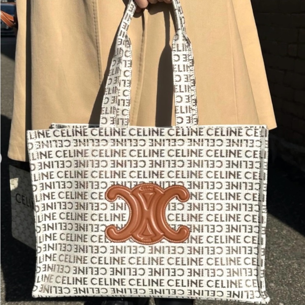 Celine Cabas Thais Tote Bag